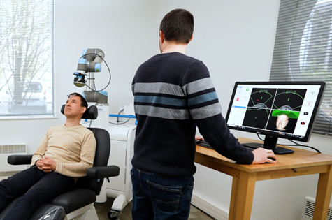 Vue de TUS-Cobot piloté par TUS-Navigateur