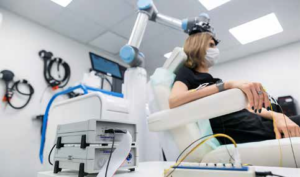 TMS-Cobot in the lab at HSE University, Moscow