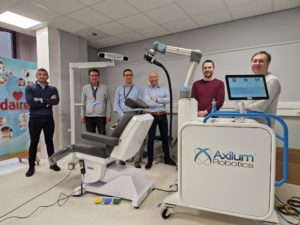 Le CHU de Charleroi, en Belgique, présente son système robotisé de TMS